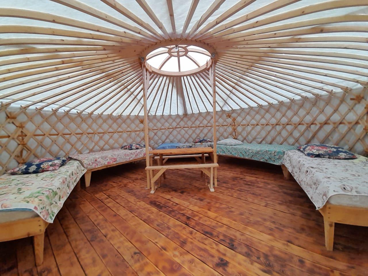 Юрта Горный Алтай перевал Кату-Ярык