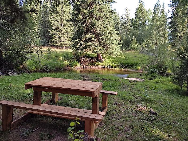 Отдых у реки в Горном Алтае 