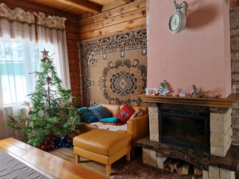 Дом с камином Телецкое озеро