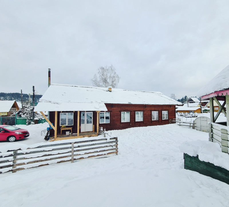 Отдых зимой на Телецком озере