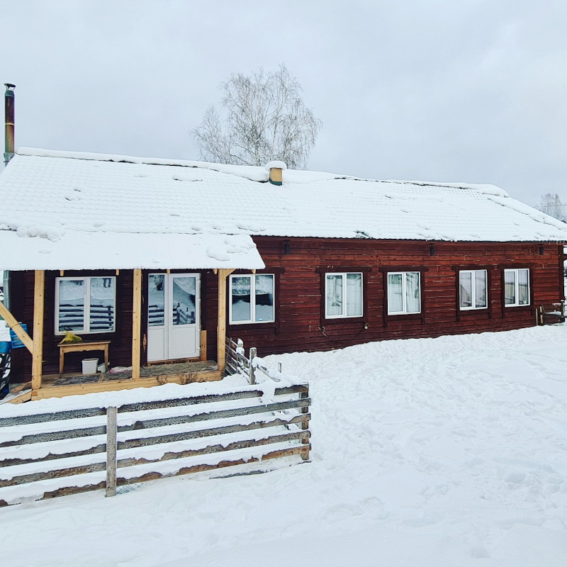 Отдых зимой на Телецком озере