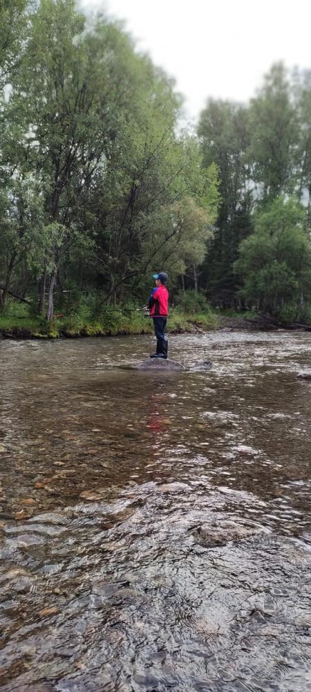 Рыбалка на Алтае на хариуса. Можно рыбачить.