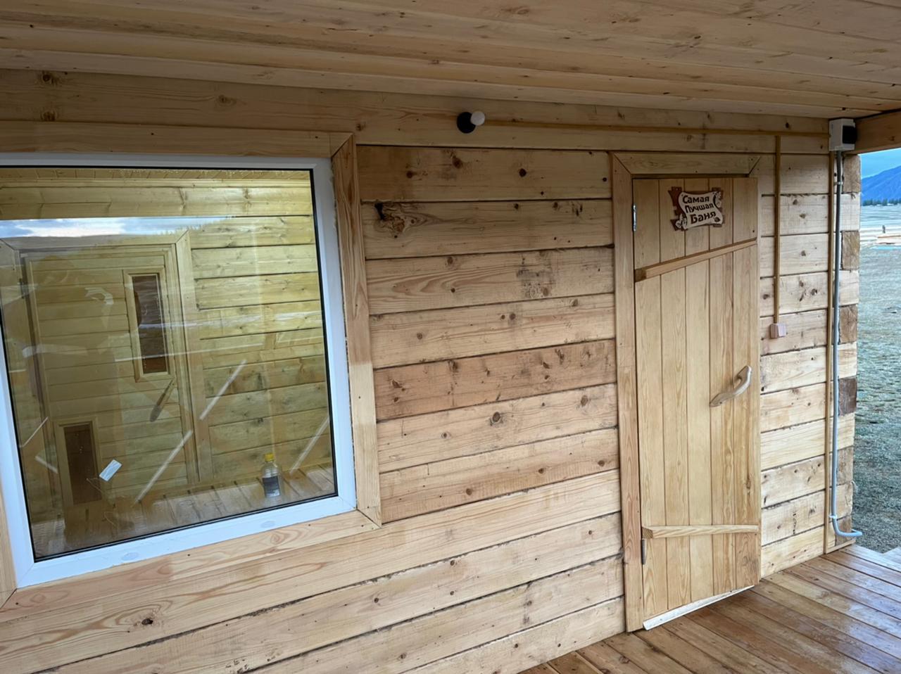 Новая баня Чуйская степь Алтай
