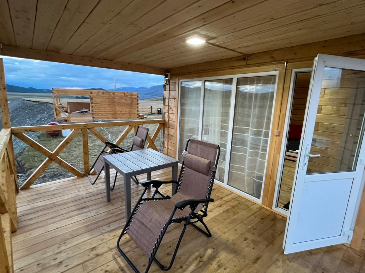 Баня с верандой на базе отдыха "Девятый брод" Кош-Агач