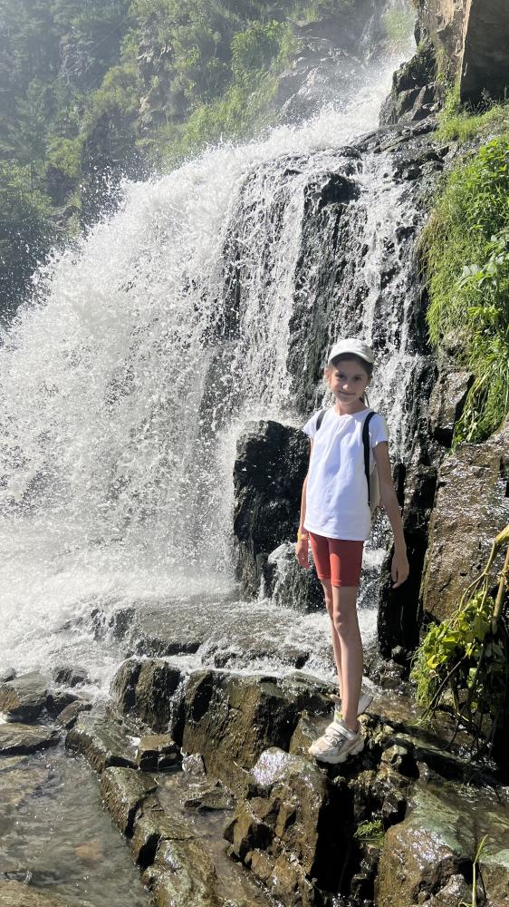 Водопад в Горном Алтае