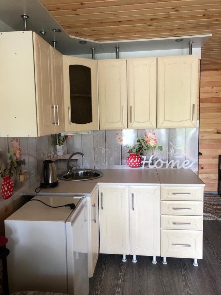 Дом с камином и кухней у реки в Горном Алтае