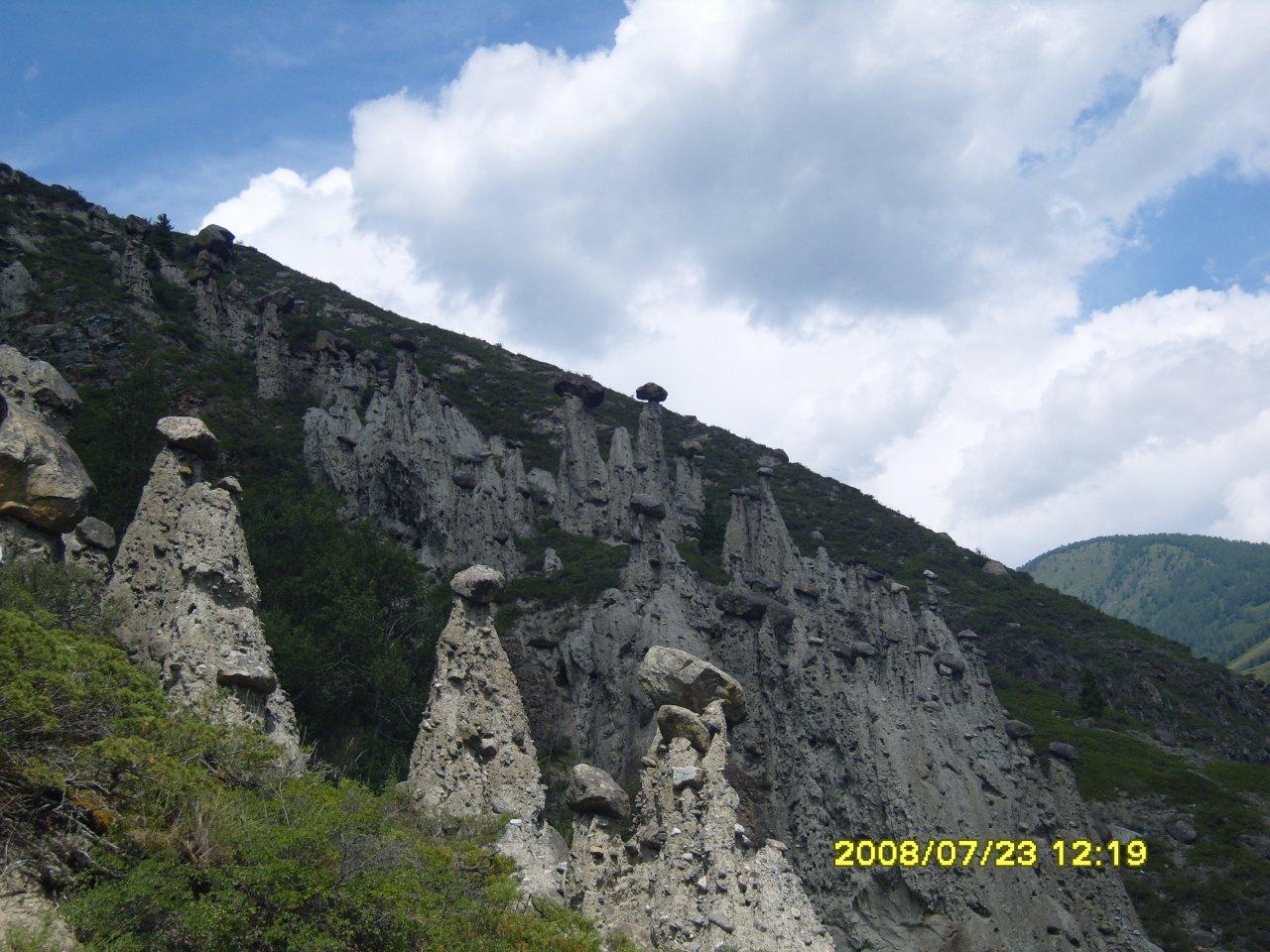 Каменные грибы Алтай достопримечательность