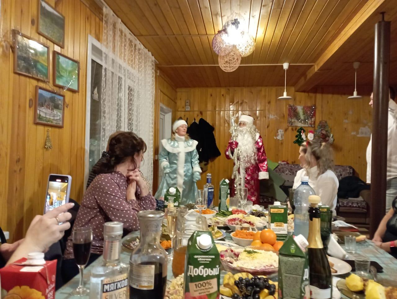 Новогодняя ночь на Алтае банкет