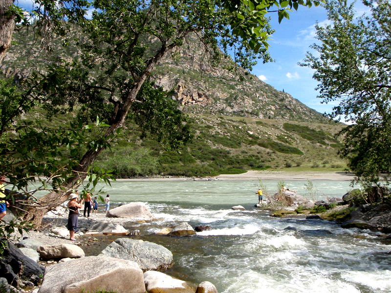 Стрелка Ильгуменя и Катуни