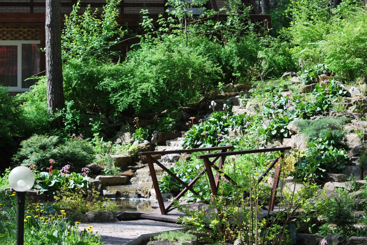 Территория отеля