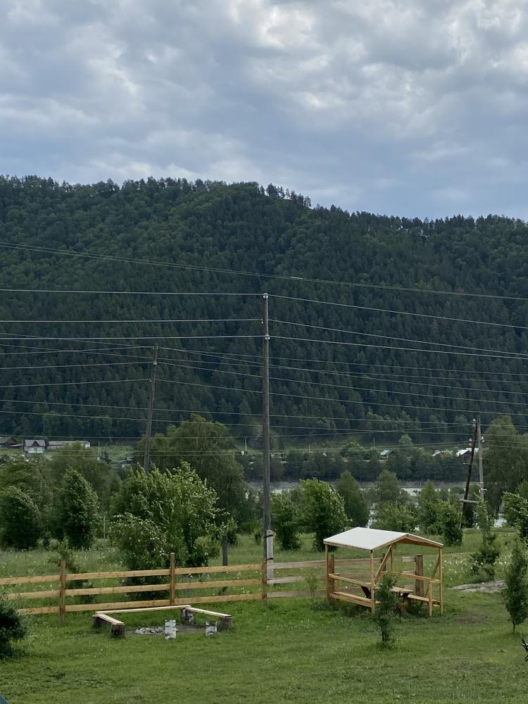 Вид с террасы номеров