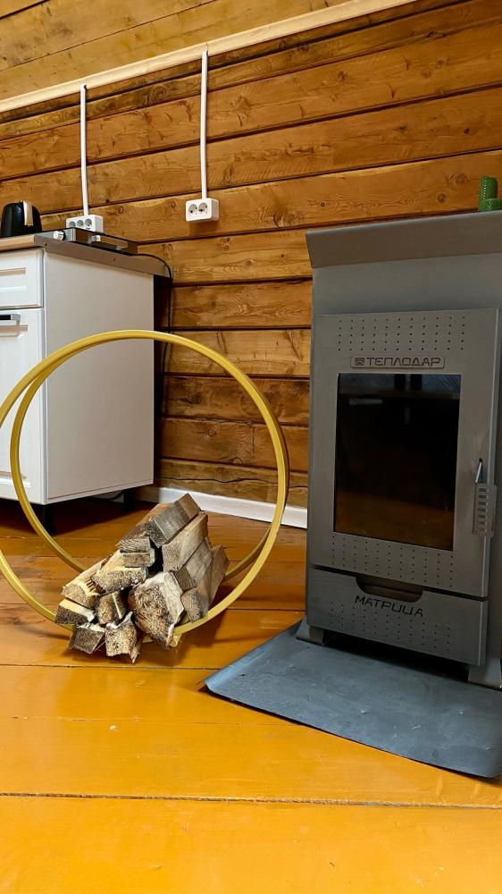 Алтайский аил 2 осн + 2 доп. с камином, кухней, санузлом с душем