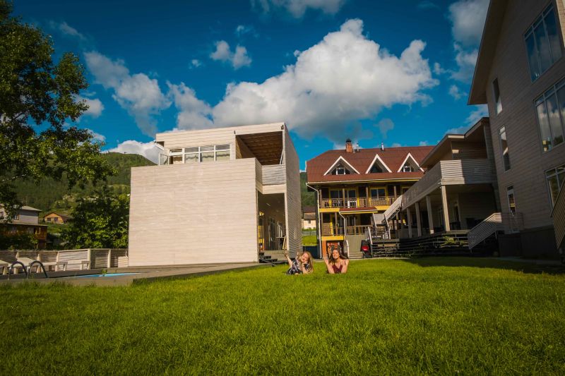 База отдыха Горного Алтая с бассейном