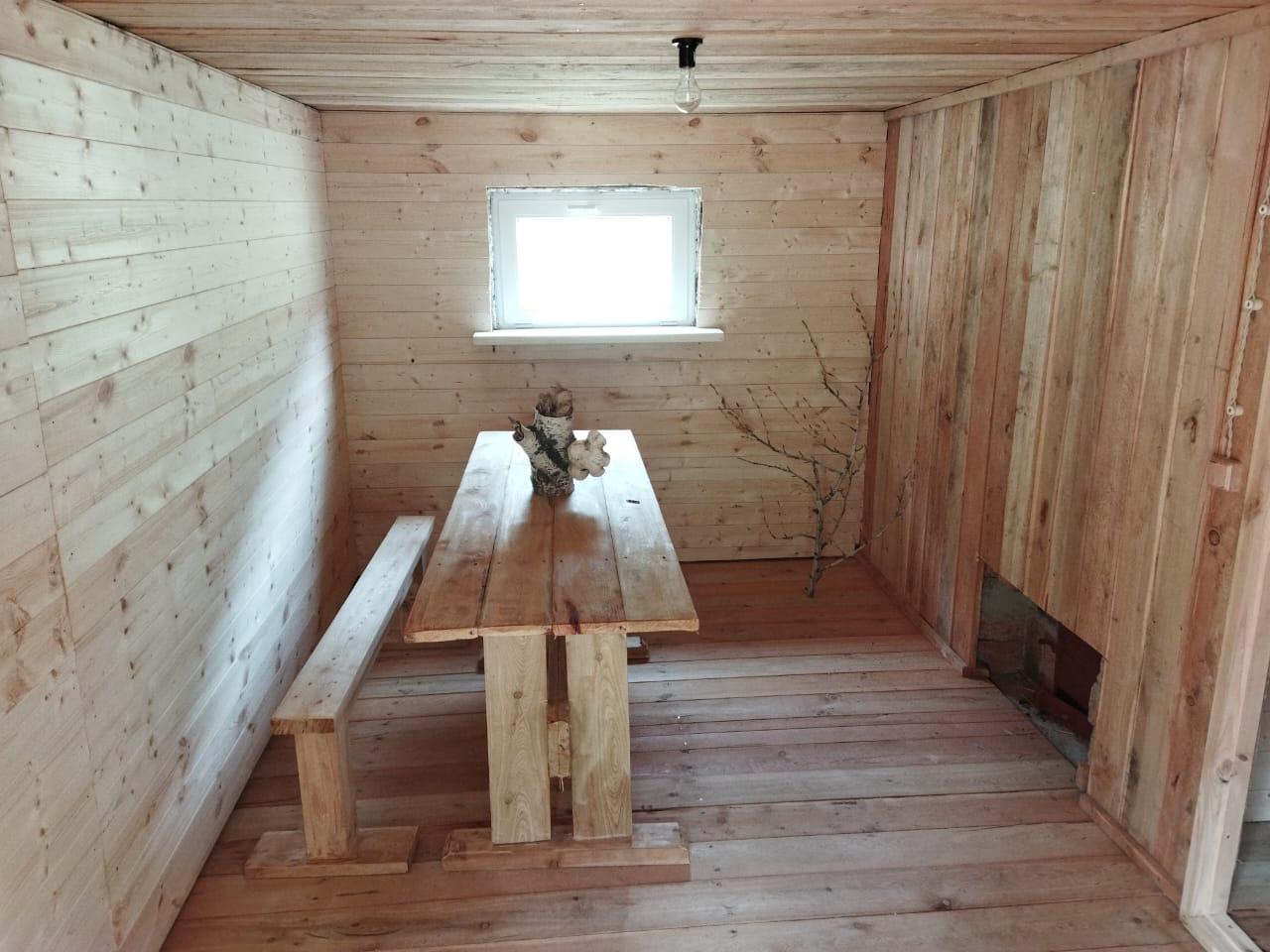 Новая кедровая баня 