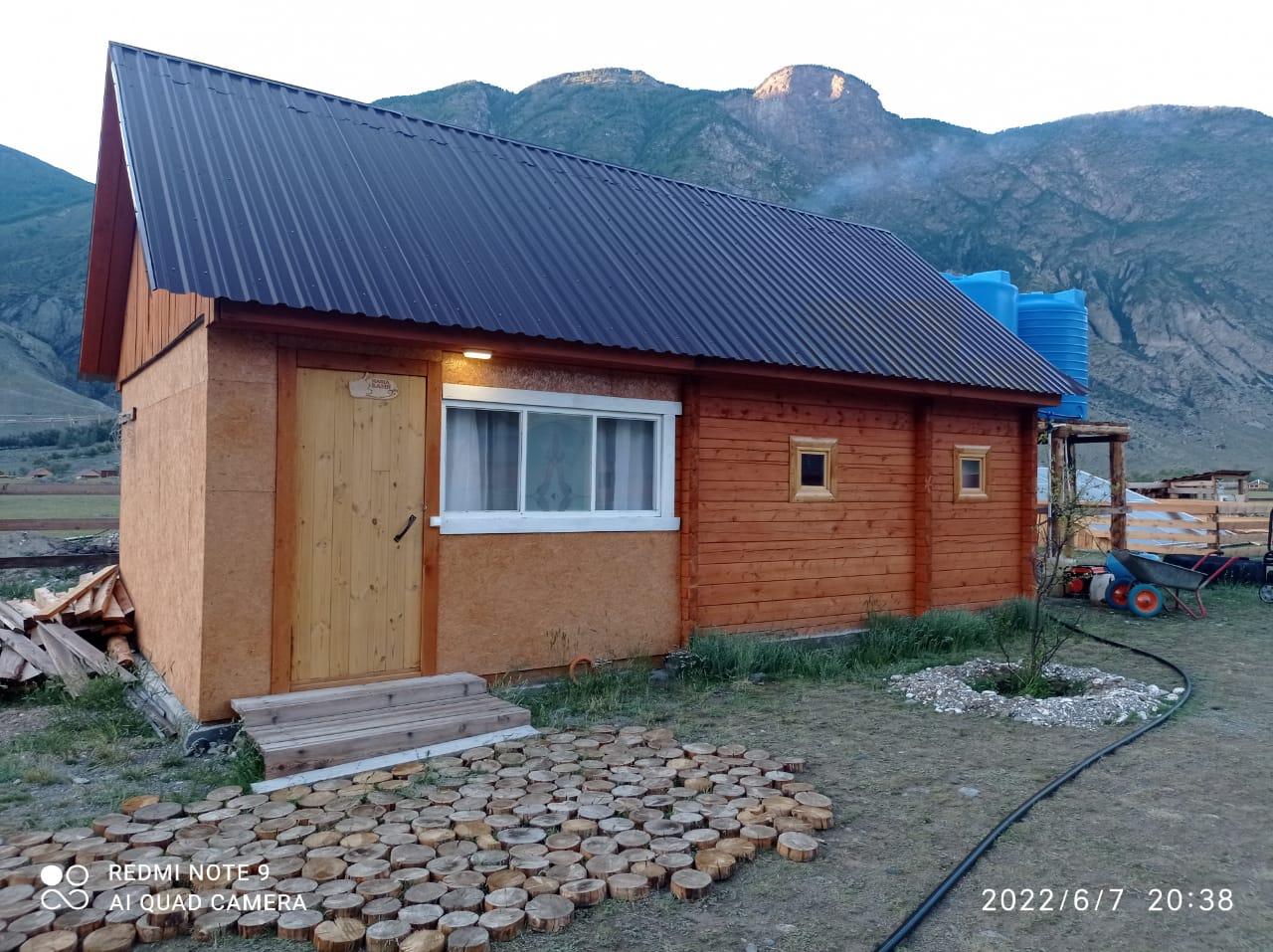 Алтай "Золотая долина Чулышмана" баня