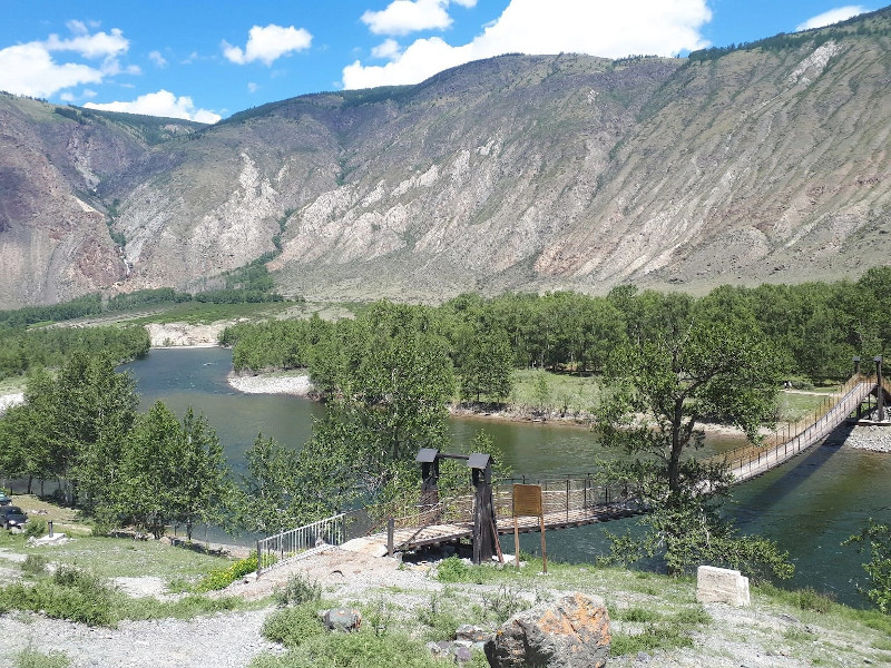 Река Челушман Алтай