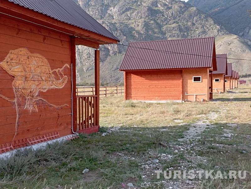 Алтай "Золотая долина Чулышмана" база отдыха