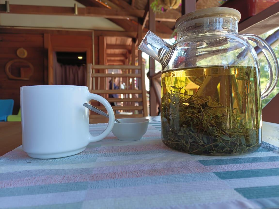 Фиточай после принятия ванн