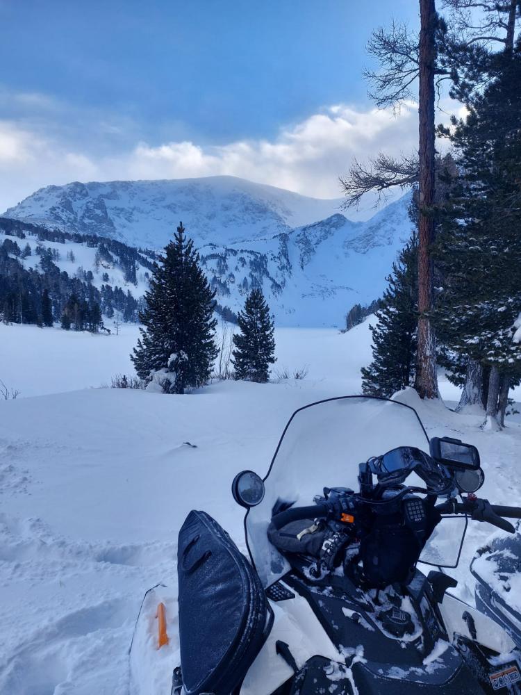 Красная гора (январь)