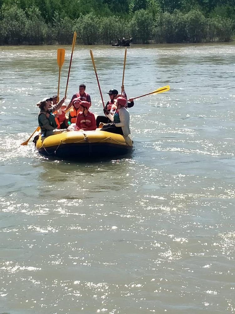 Сплав по р. Кокса