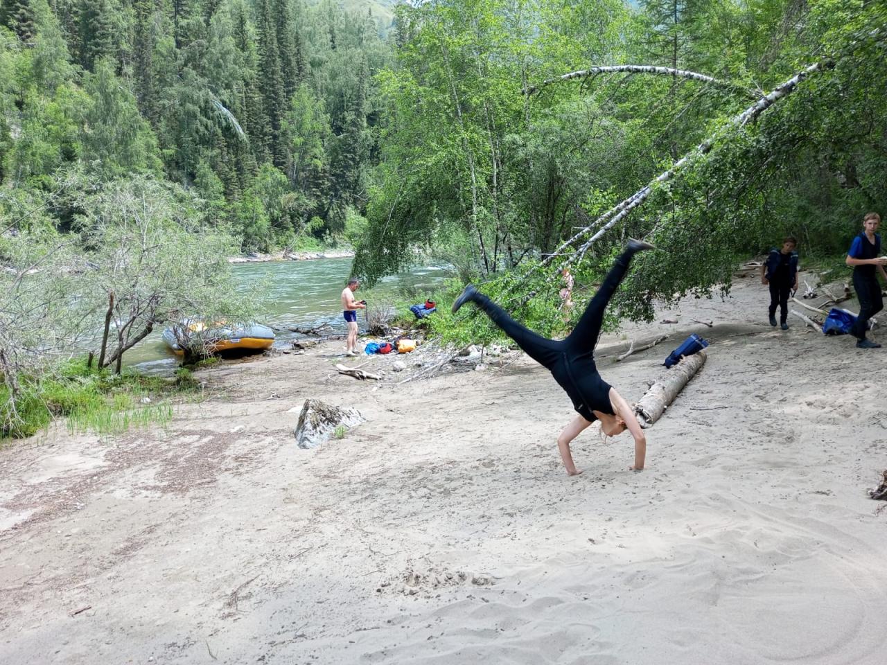 Сплав по р. Кокса