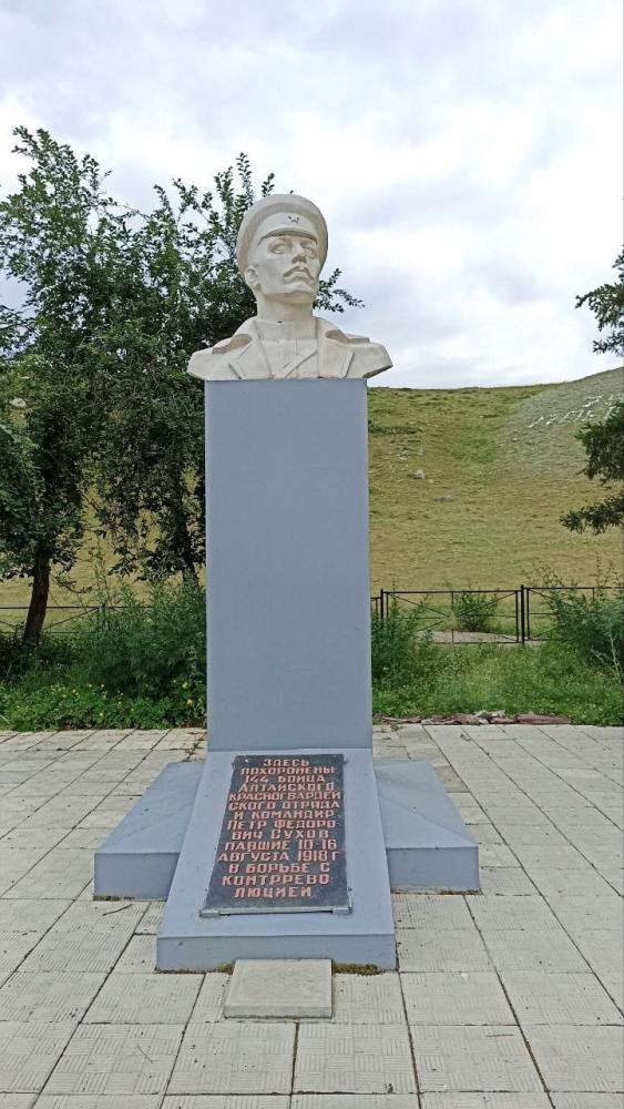 Памятник гражданской войны Красногвардейцу П. Сухову