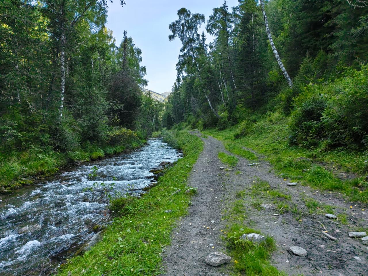 Дорога к Чендекскому озеру