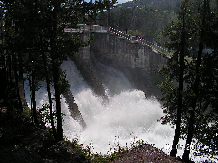 Экскурсия на Чемальскую ГЭС