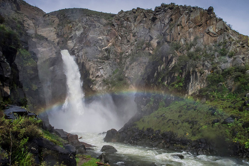Водопад Куркуре  (долина Чулышмана)