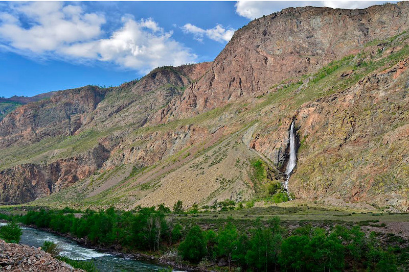 Водопад Тудан (Кулузун, Фата невесты)