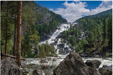 Чульчинский водопад (Учар)