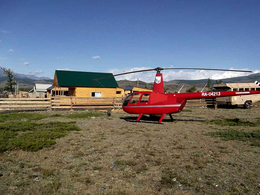 На базе Чуйские Альпы