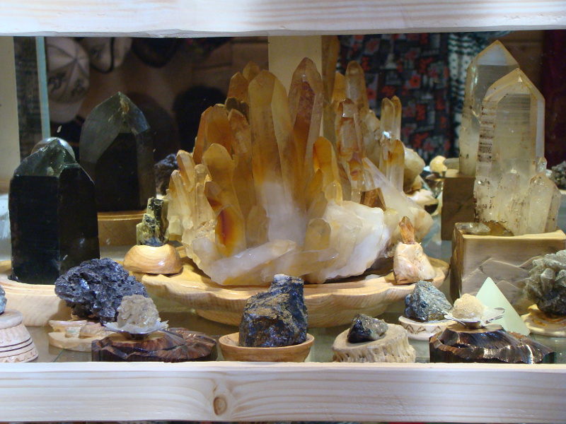 Музей Оминых: друзы горного хрусталя