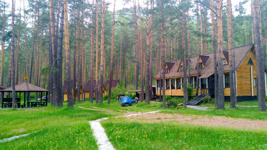 Вид домиков