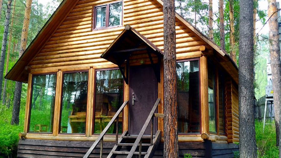 Внешний вид домиков