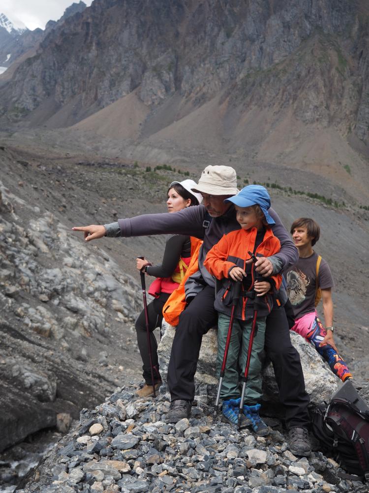 Актру треккинг к Голубому озеру