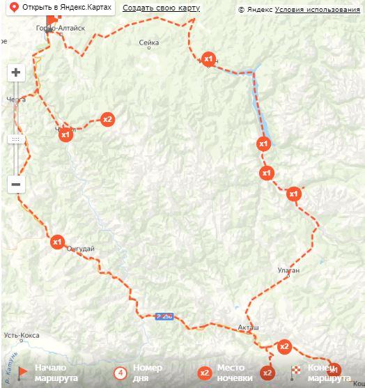 Кругосветка по Алтаю 2025 из Горно-Алтайска