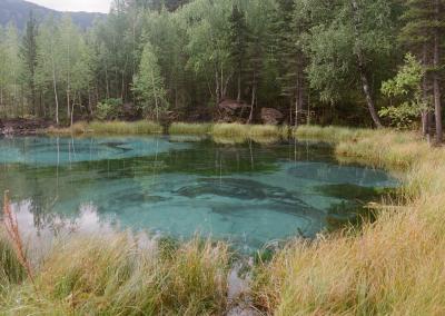 Гейзеровое озеро в Акташе