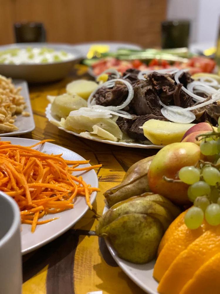 Алтай национальная кухня "Этнодом Юрта" в Акташе