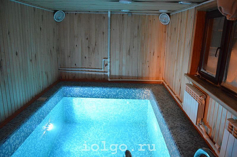 Бассейн в бане