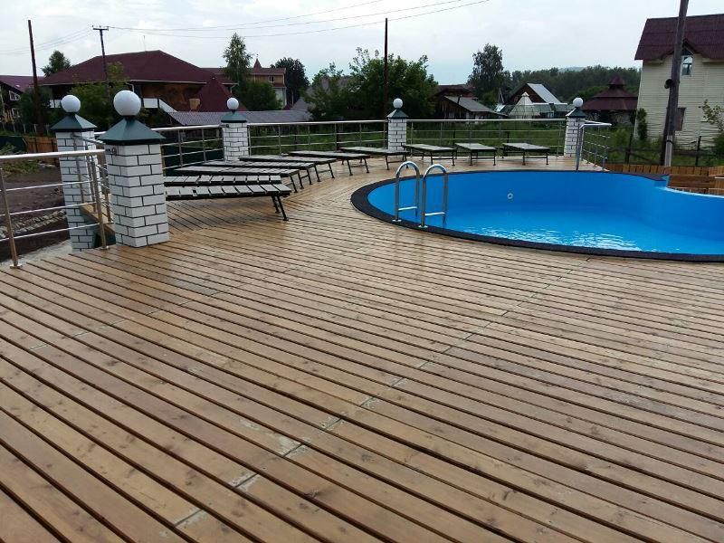 Корпус ВИП, бассейн