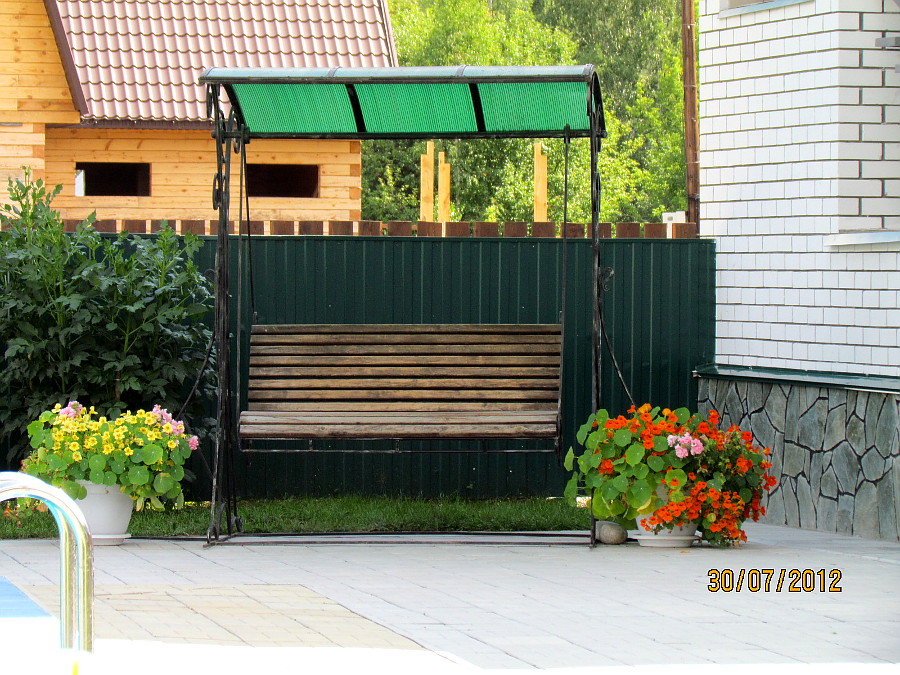 На территории