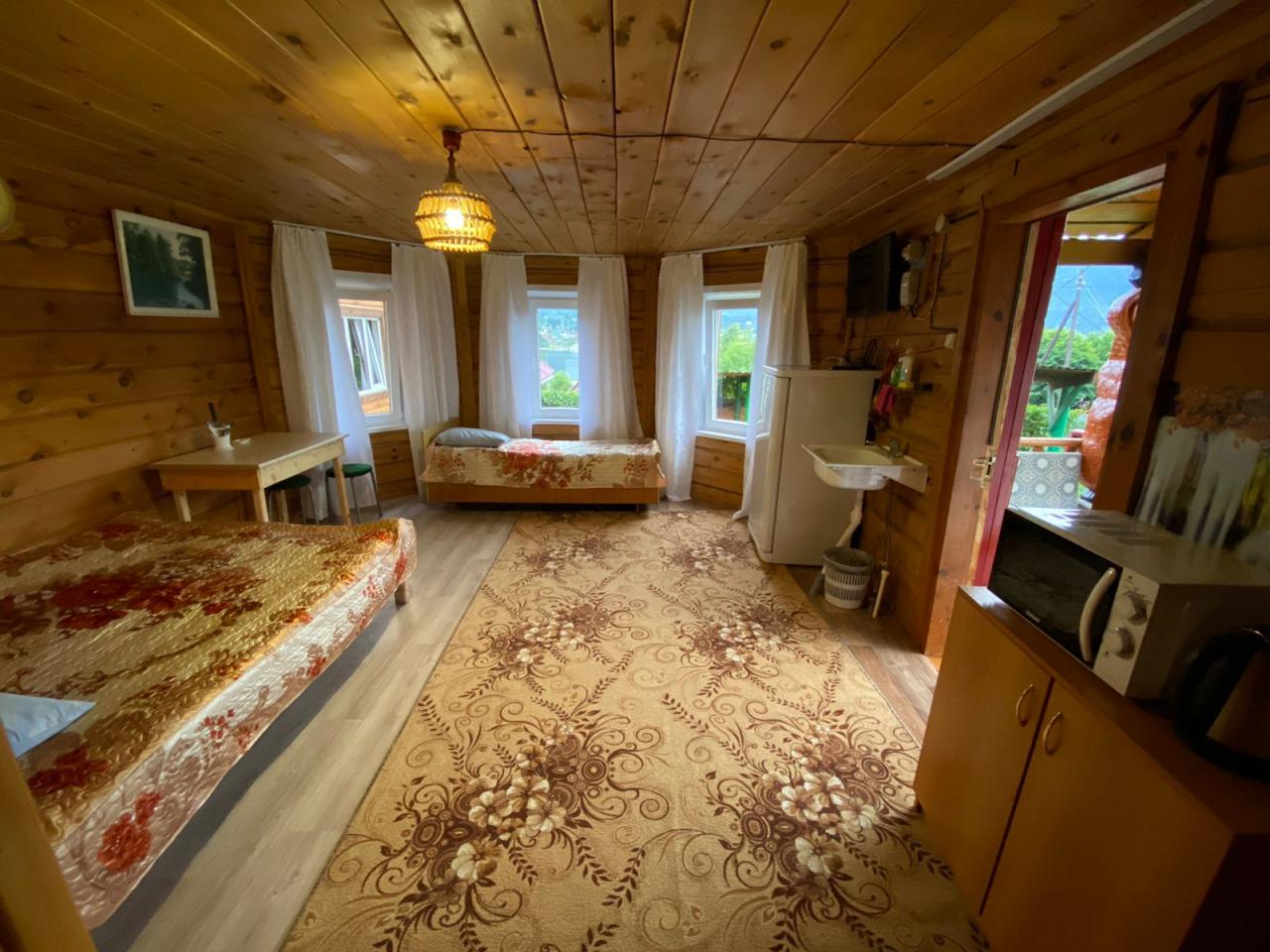 3-хместный номер на 1-ом этаже в Доме № 1