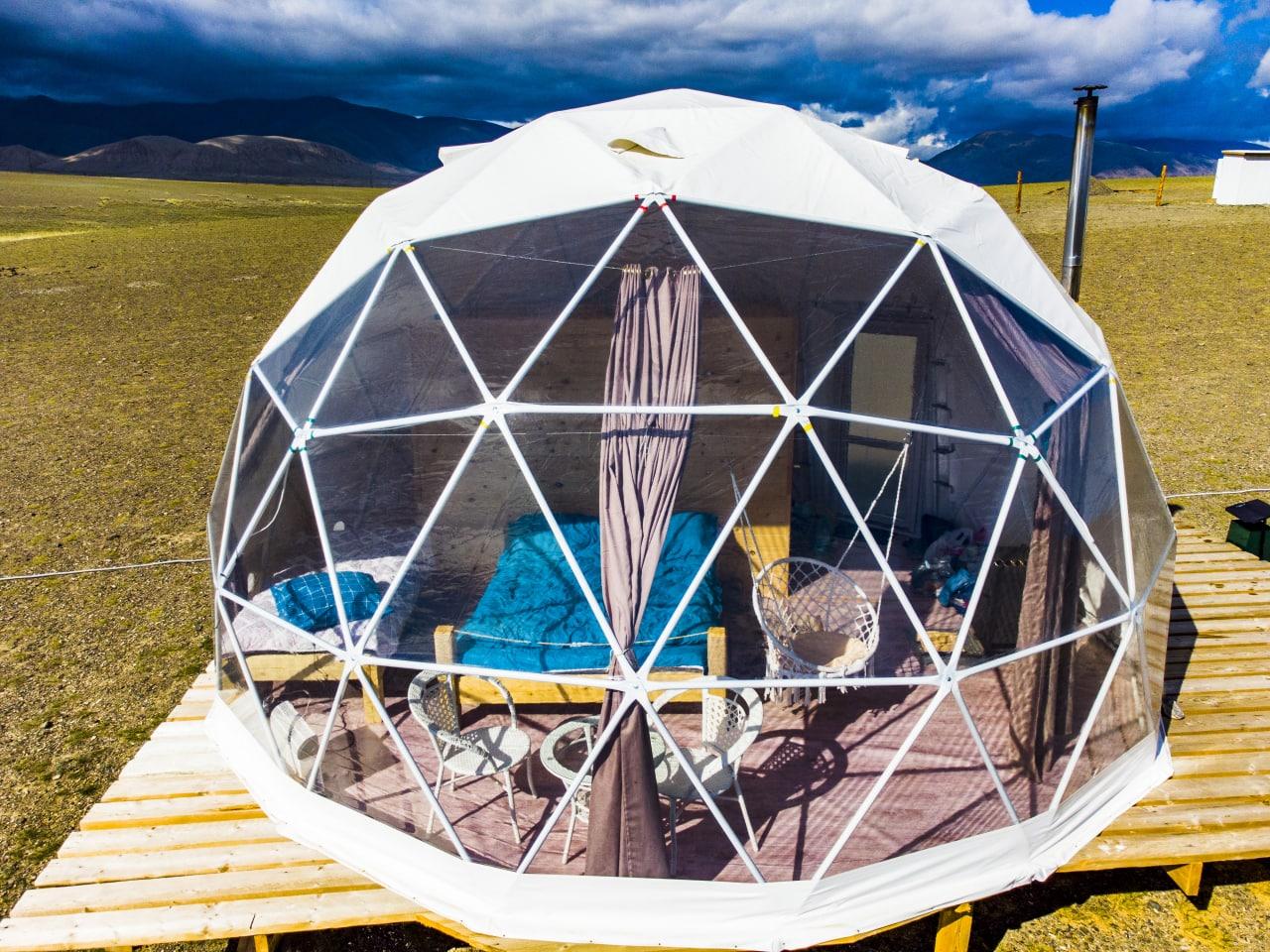 Купольный глэмпинг "Свой Алтай" в Кош-Агаче