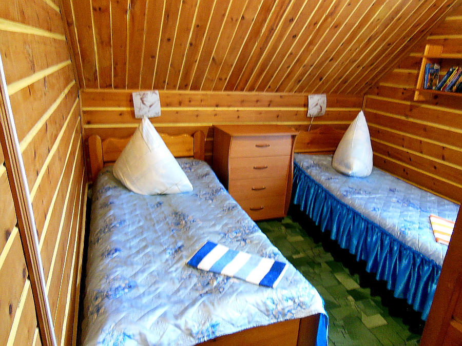 Комната в зимнем коттедже