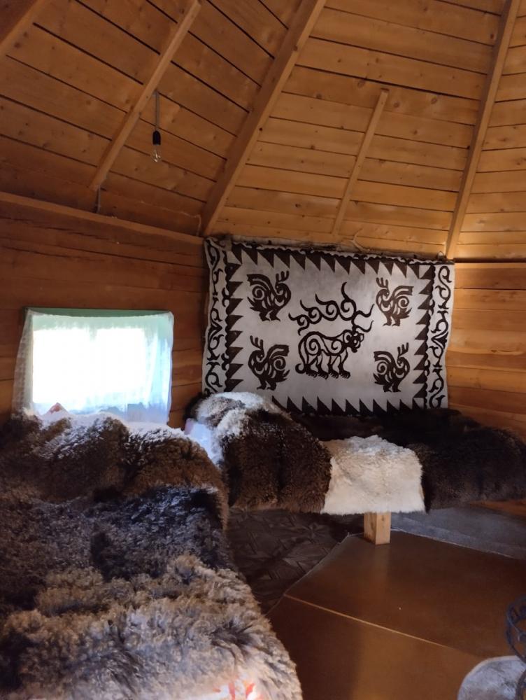 Домик Аил национальное жилище 