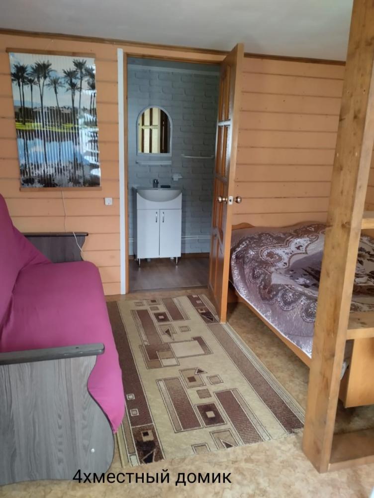 4-хместный благоустроенный домик с верандой