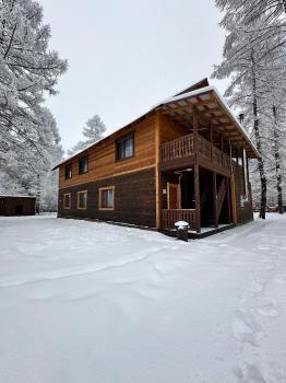 Отдых на Алтае зимой на Мультинских озерах