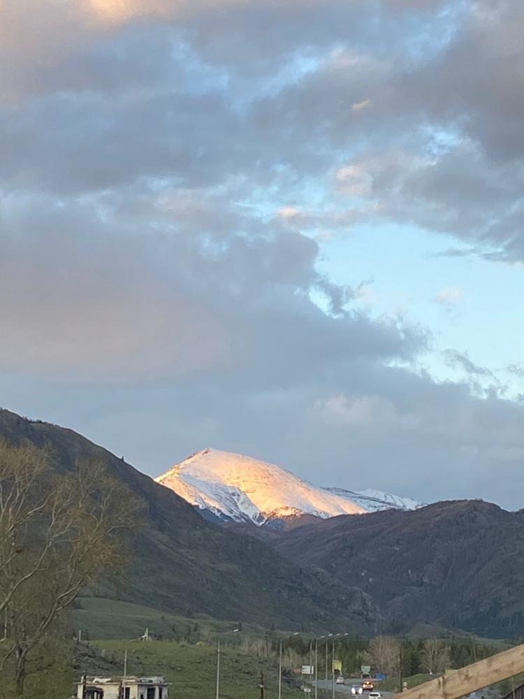 Вид с базы отдыха в Чибите