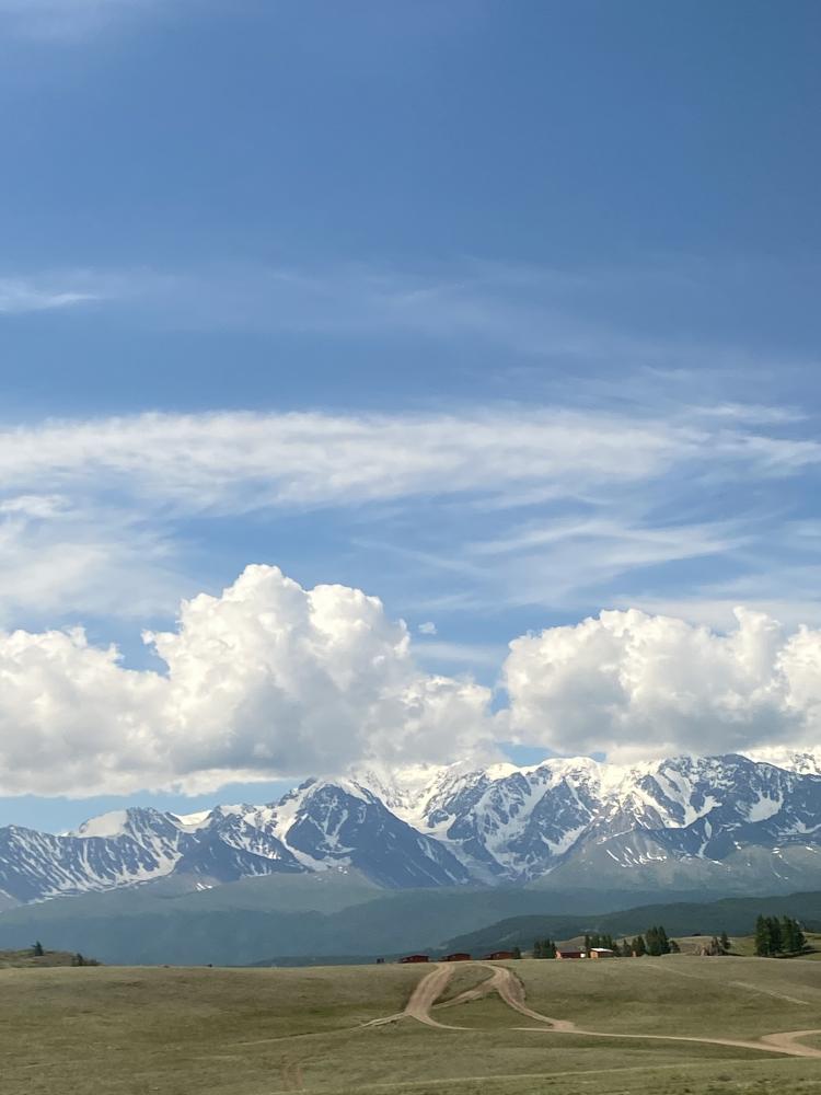 Северо-Чуйский хребет и гора Актру